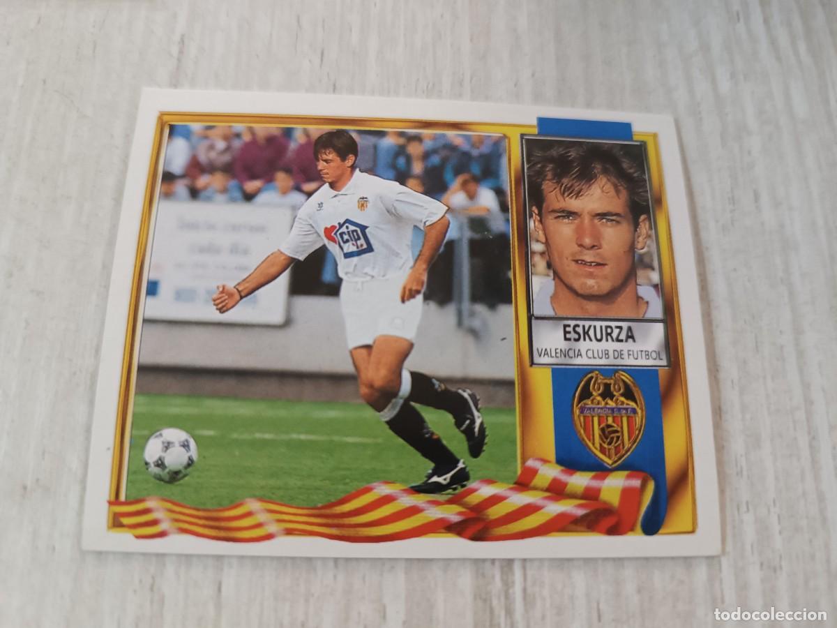 Cartes &agrave; collectionner de Football: ESKURZA COLOCA SIN PEGAR LIGA ESTE 95 96