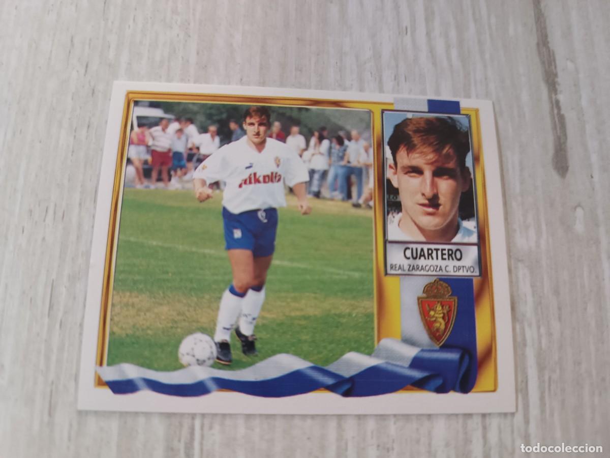 Figurine di Calcio: CUARTERO COLOCA SIN PEGAR LIGA ESTE 95 96