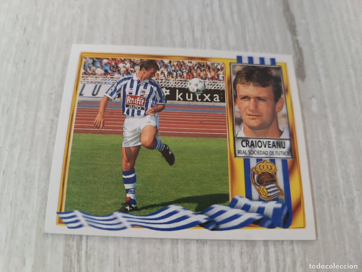Cromos de f&uacute;tbol: CRAIOVEANU FICHAJE 9 SIN PEGAR LIGA ESTE 95 96