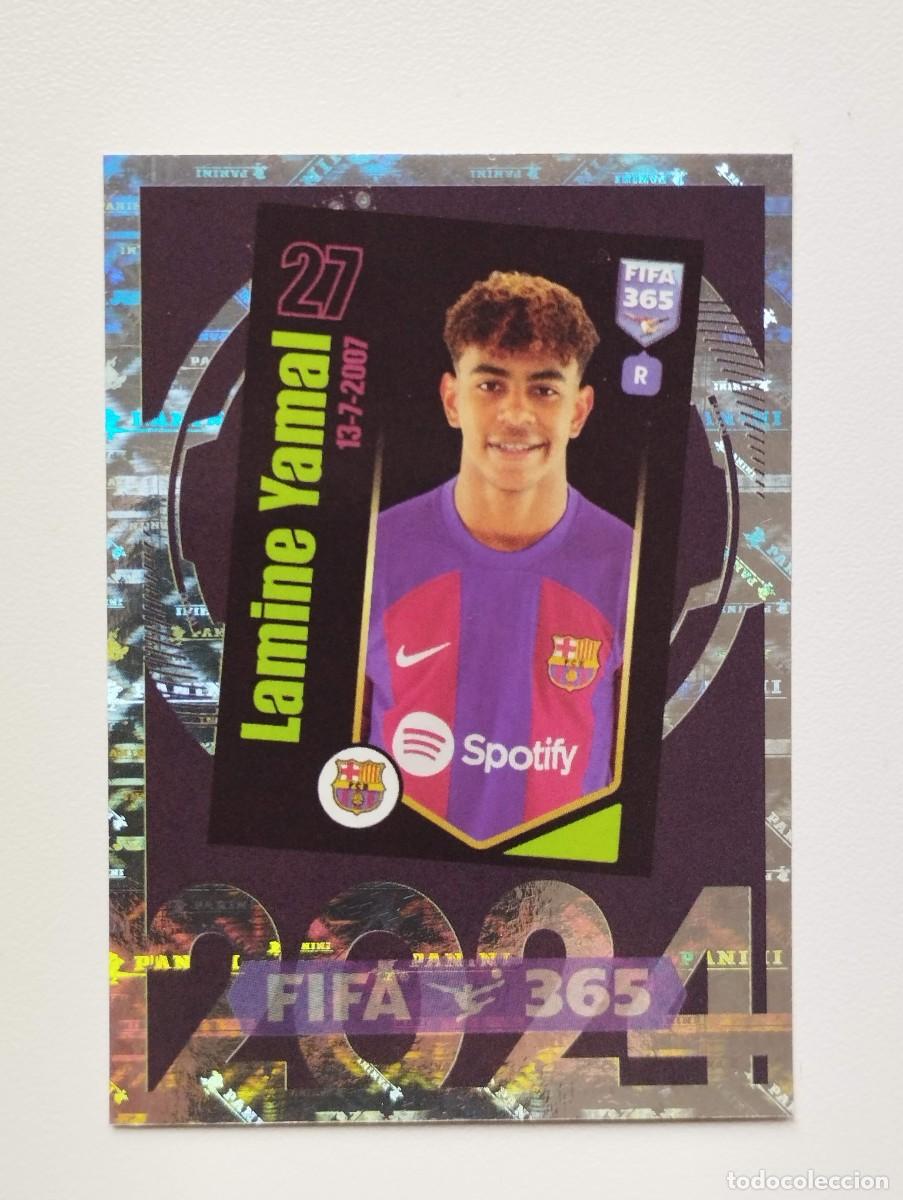 Figurine di Calcio: CROMO STICKER EDICION PANINI BRASIL FIFA 365 2025 LAMINE YAMAL 13 BARCELONA
