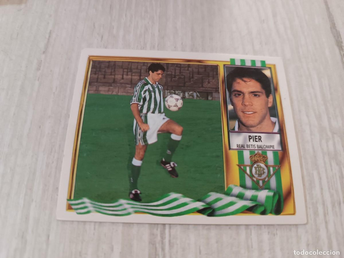 Football Stickers: PIER FICHAJE 17 SIN PEGAR LIGA ESTE 95 96