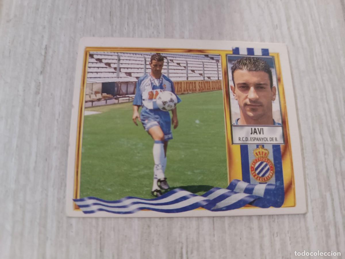 Cromos de f&uacute;tbol: JAVI FICHAJE 19 SIN PEGAR LIGA ESTE 95 96