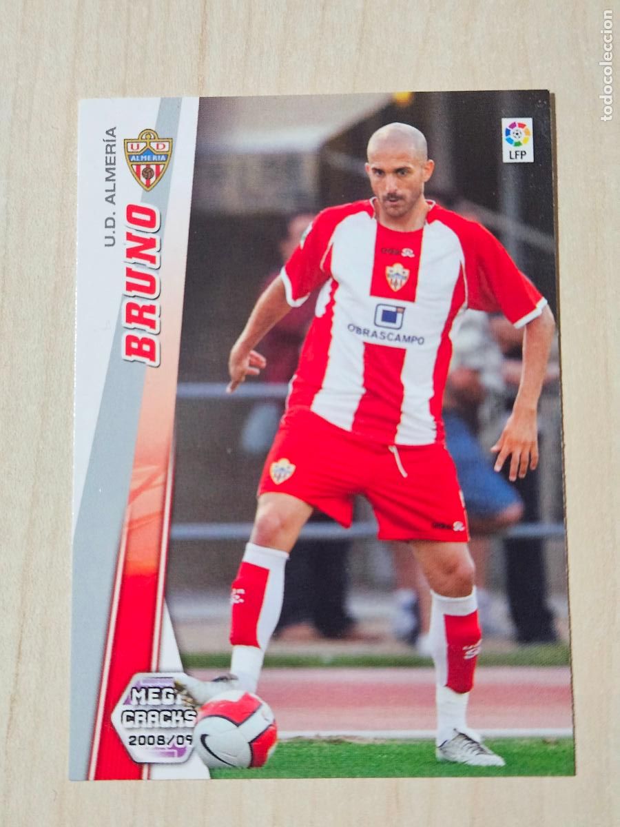 Cartes &agrave; collectionner de Football: CROMO N&ordm; 3 BRUNO - MEGACRACKS 2008 09 - ALMERIA