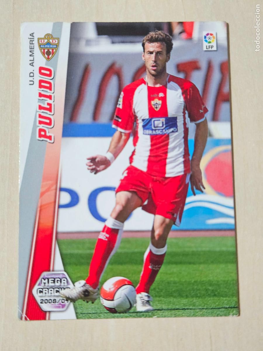 Cartes &agrave; collectionner de Football: CROMO N&ordm; 5 PULIDO - MEGACRACKS 2008 09 - ALMERIA