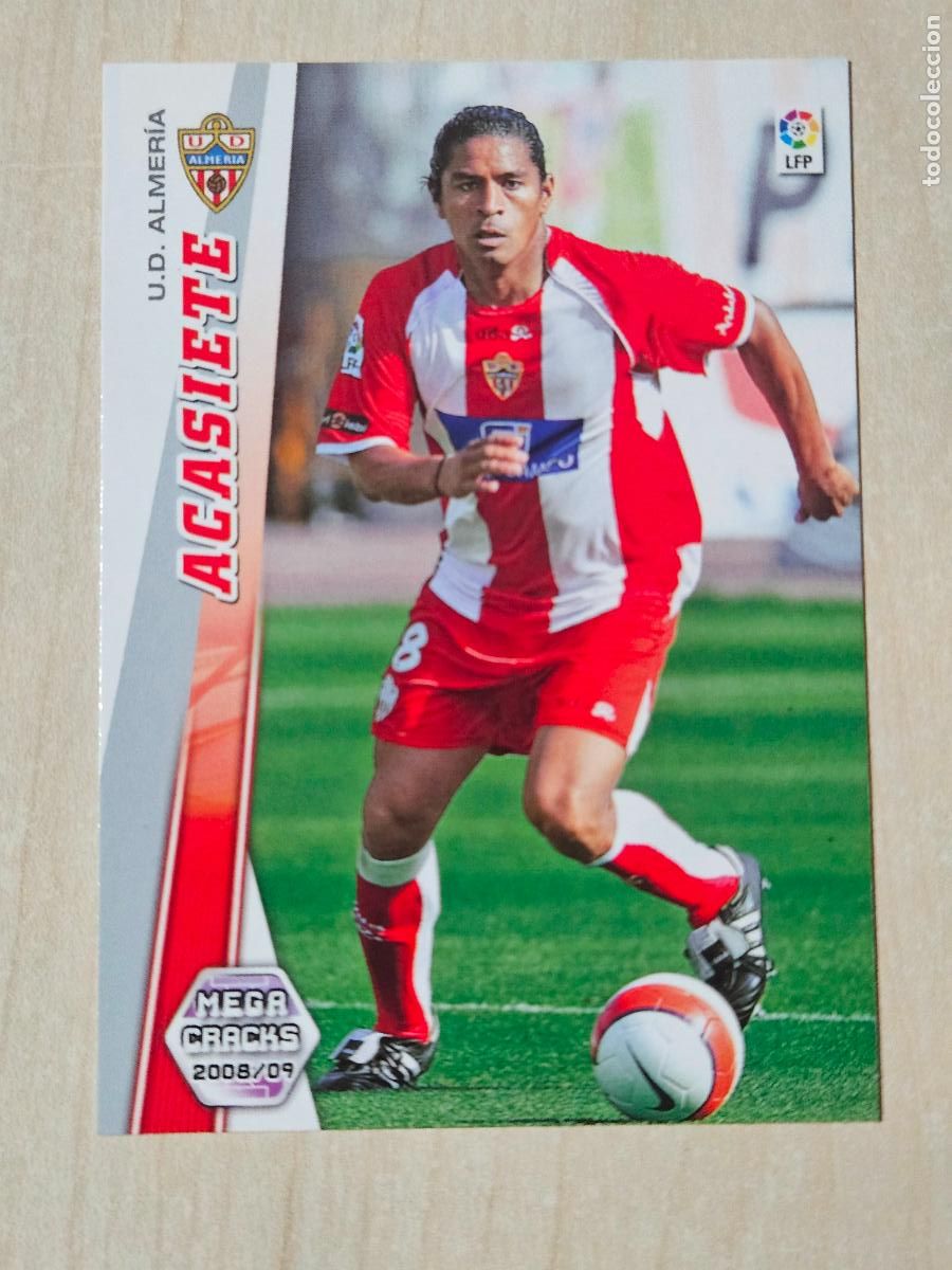 Cartes &agrave; collectionner de Football: CROMO N&ordm; 6 ACASIETE - MEGACRACKS 2008 09 - ALMERIA