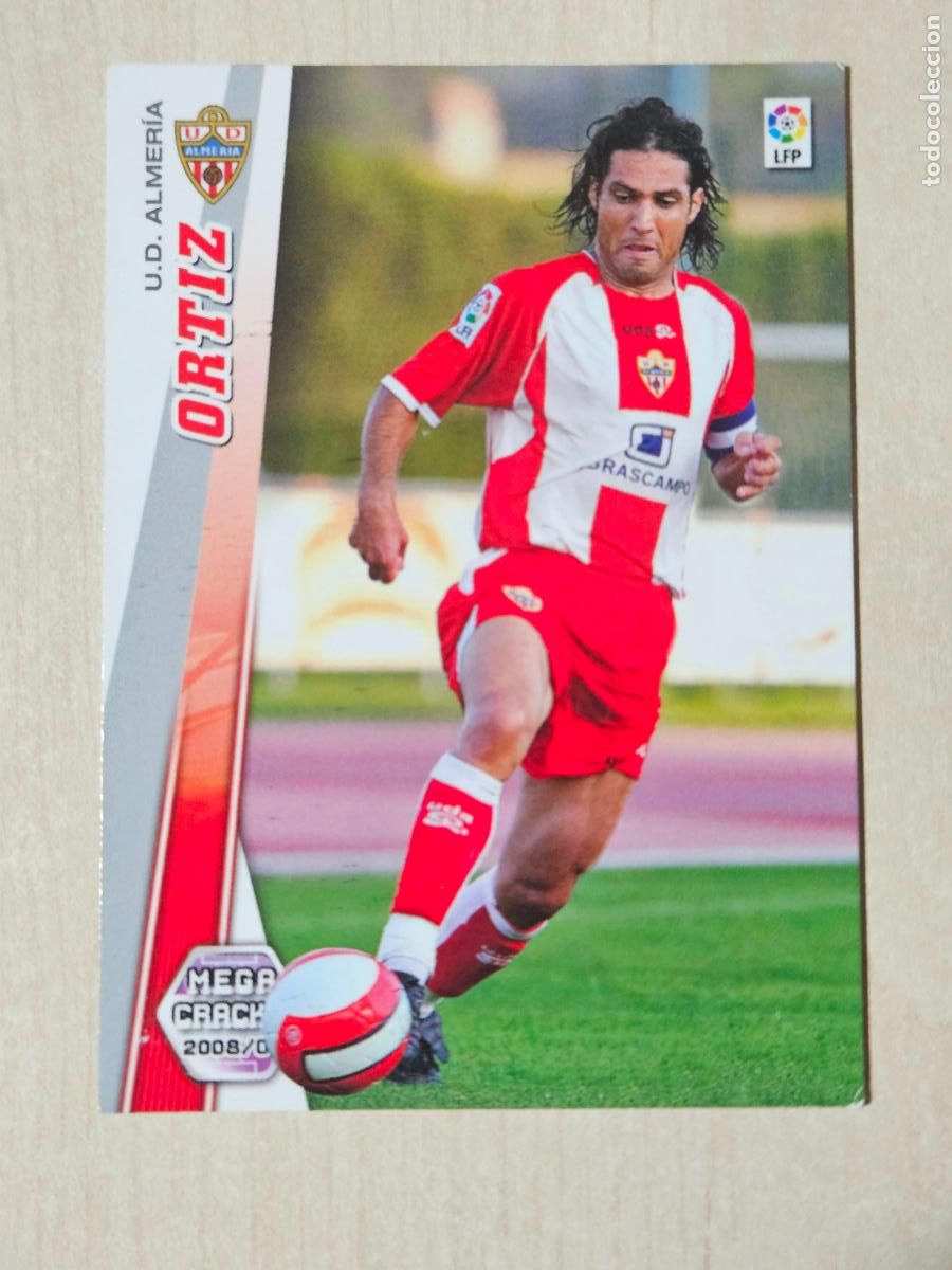Cartes &agrave; collectionner de Football: CROMO N&ordm; 14 ORTIZ - MEGACRACKS 2008 09 - ALMERIA
