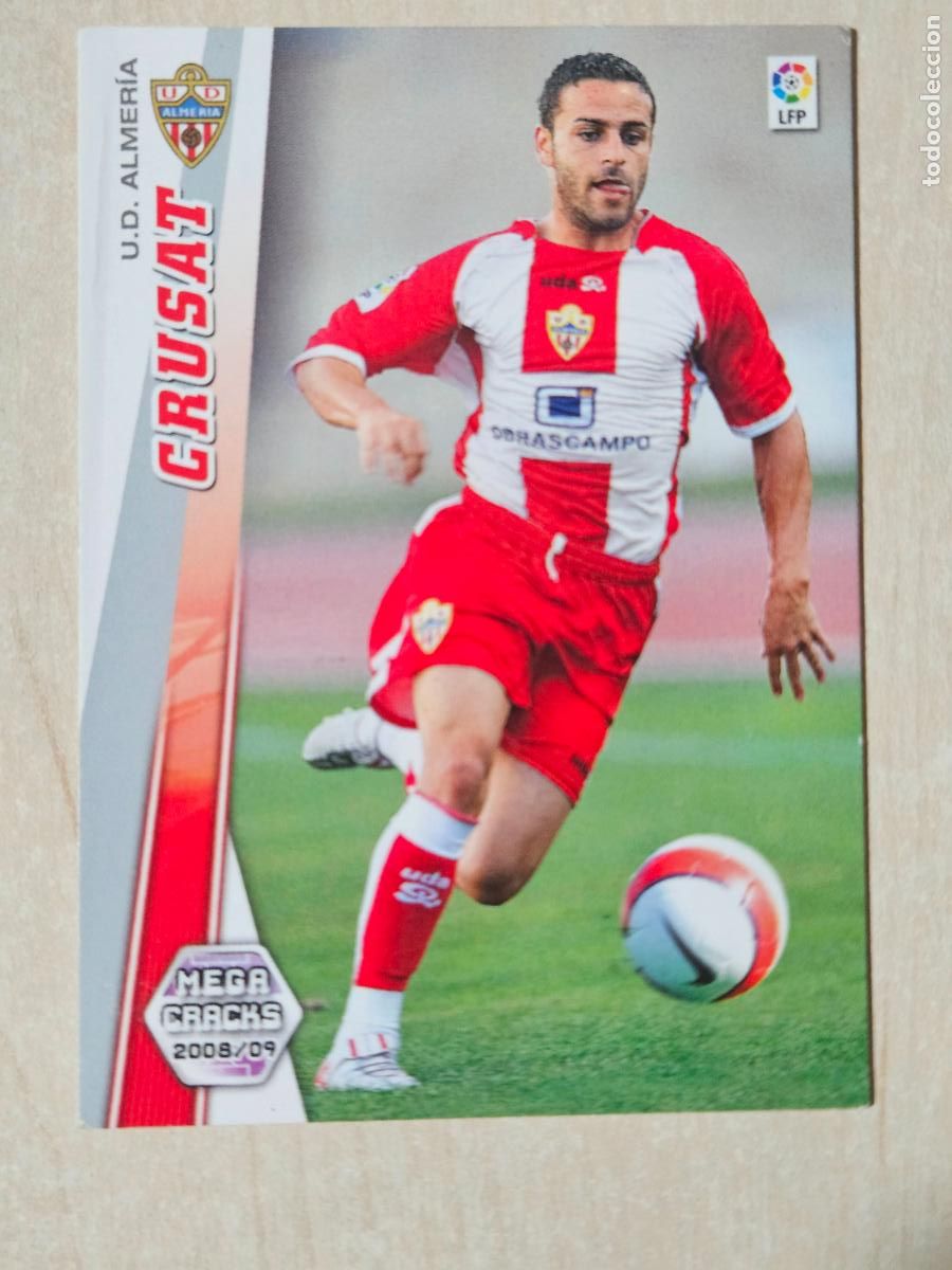 Cartes &agrave; collectionner de Football: CROMO N&ordm; 15 CRUSAT - MEGACRACKS 2008 09 - ALMERIA
