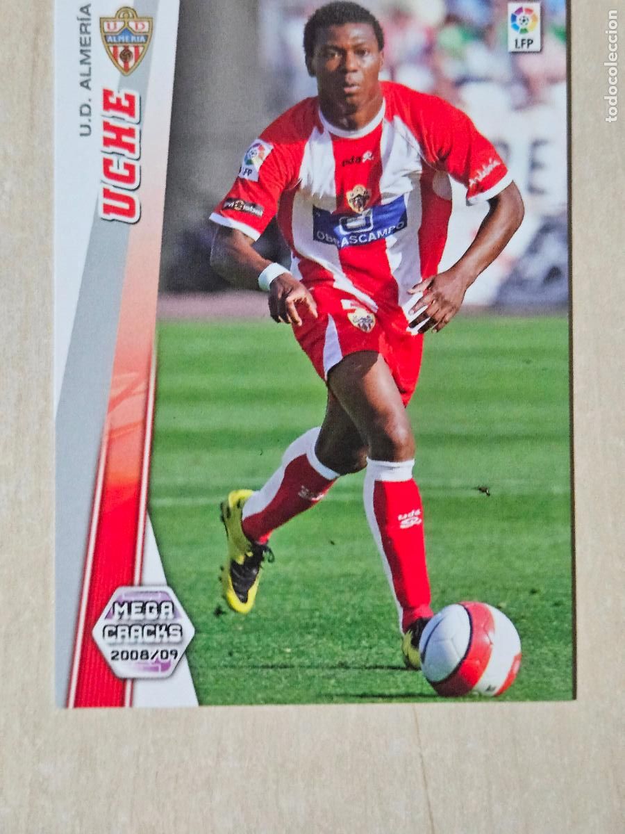 Cartes &agrave; collectionner de Football: CROMO N&ordm; 17 UCHE - MEGACRACKS 2008 09 - ALMERIA