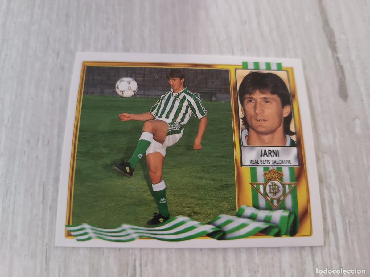 Cromos de f&uacute;tbol: JARNI FICHAJE 23 SIN PEGAR LIGA ESTE 95 96
