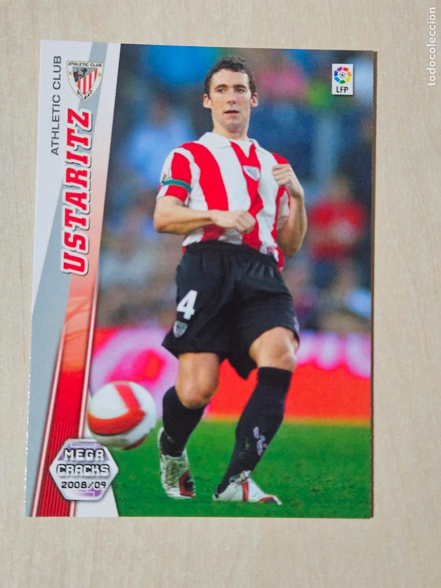 Cartes &agrave; collectionner de Football: CROMO N&ordm; 25 USTARITZ - MEGACRACKS 2008 09 - ATHLETIC DE BILBAO