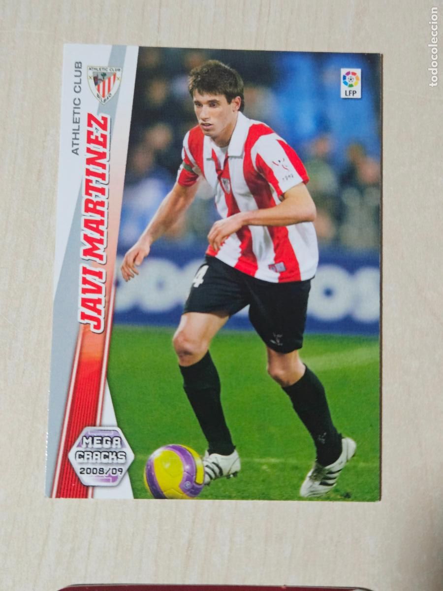 Cartes &agrave; collectionner de Football: CROMO N&ordm; 29 JAVI MARTINEZ - MEGACRACKS 2008 09 - ATHLETIC DE BILBAO