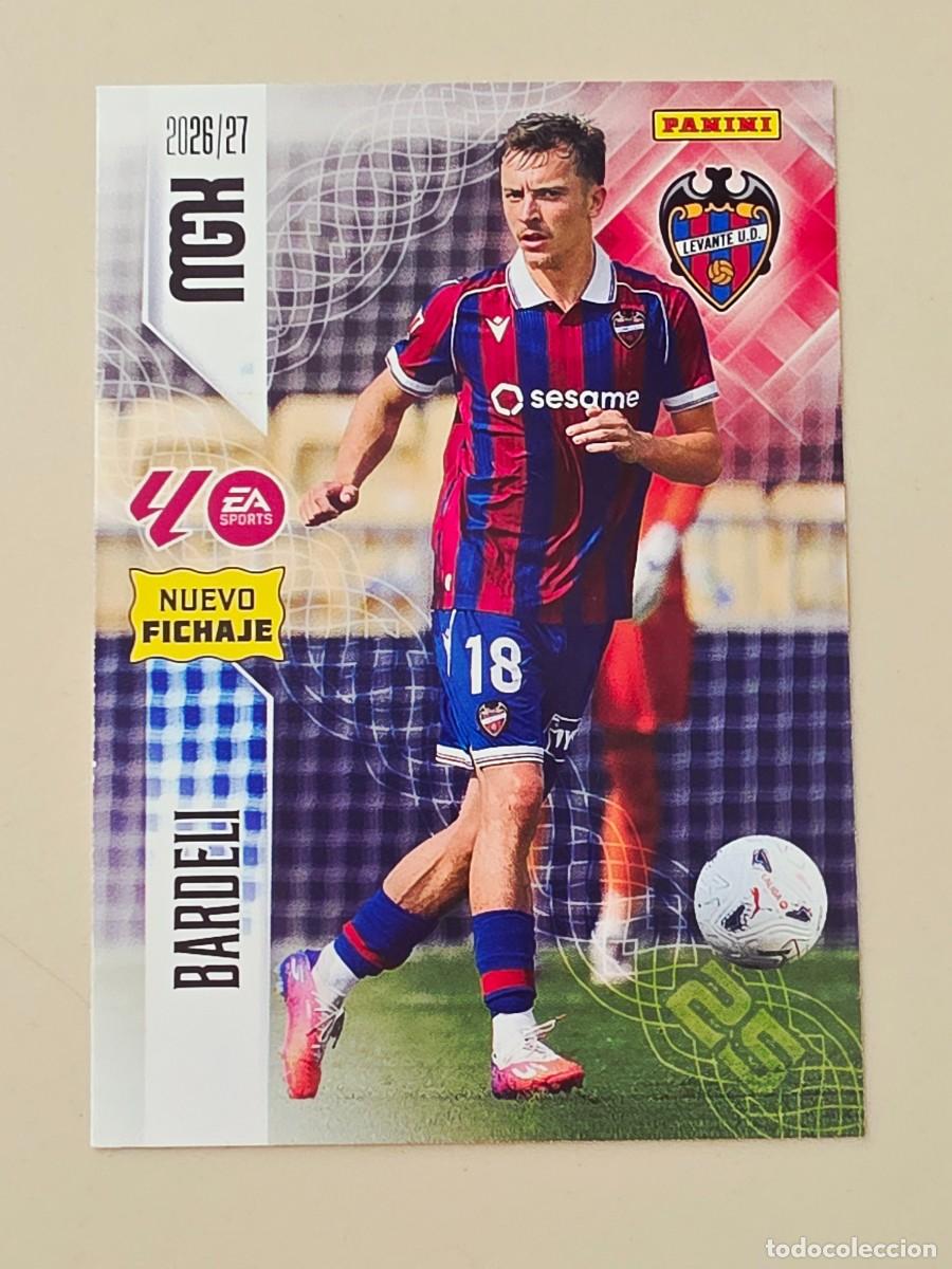 Cartes &agrave; collectionner de Football: 470 Enzo Bardeli, Levante UD, Nuevo Fichaje, Panini Megacracks MGK 2026 2027 26 27