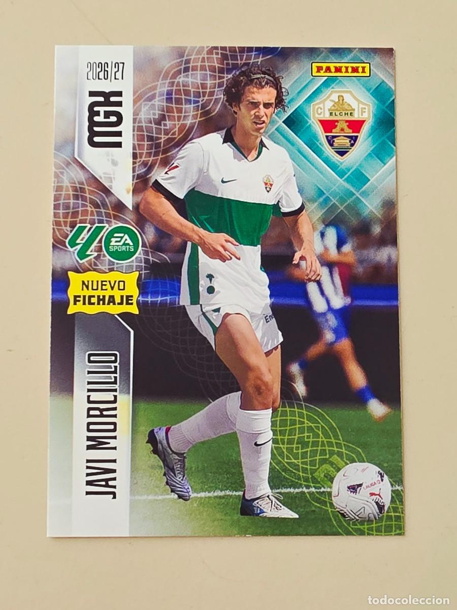 Fu&szlig;ball-Sticker: 473 Javi Morcillo, Elche CF, Nuevo Fichaje, Panini Megacracks MGK 2026 2027 26 27