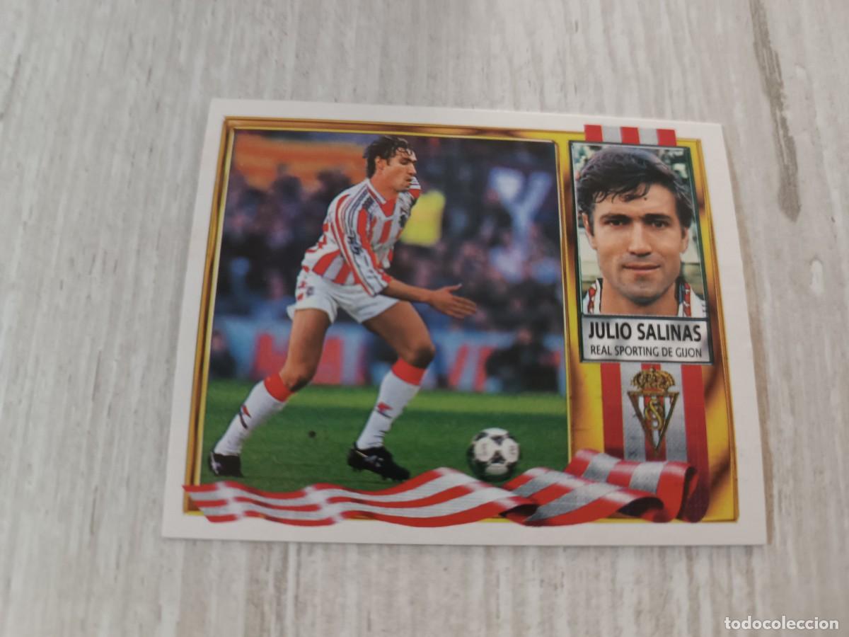 Cartes &agrave; collectionner de Football: JULIO SALINAS FICHAJE 29 SIN PEGAR LIGA ESTE 95 96