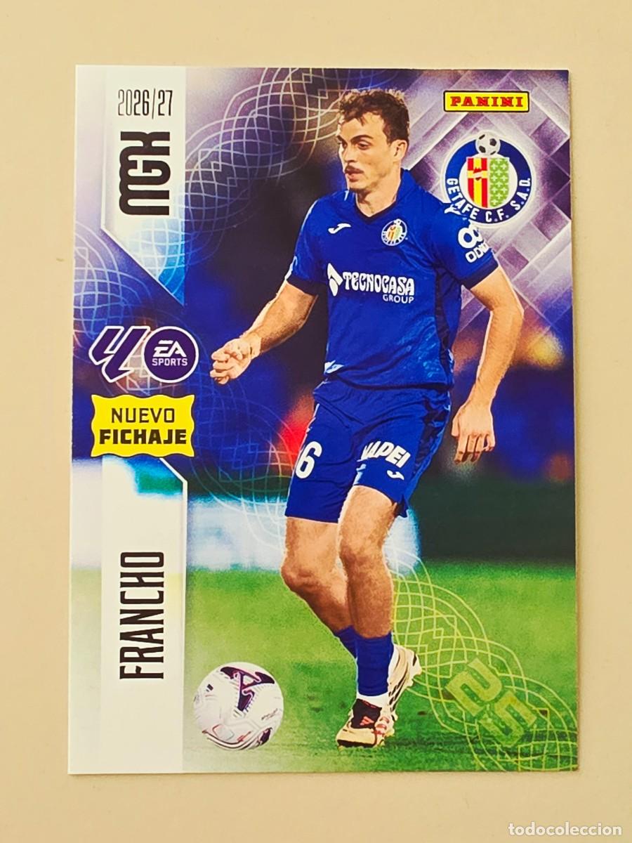 Figurine di Calcio: 479 Francho Serrano, Getafe CF, Nuevo Fichaje, Panini Megacracks MGK 2026 2027 26 27