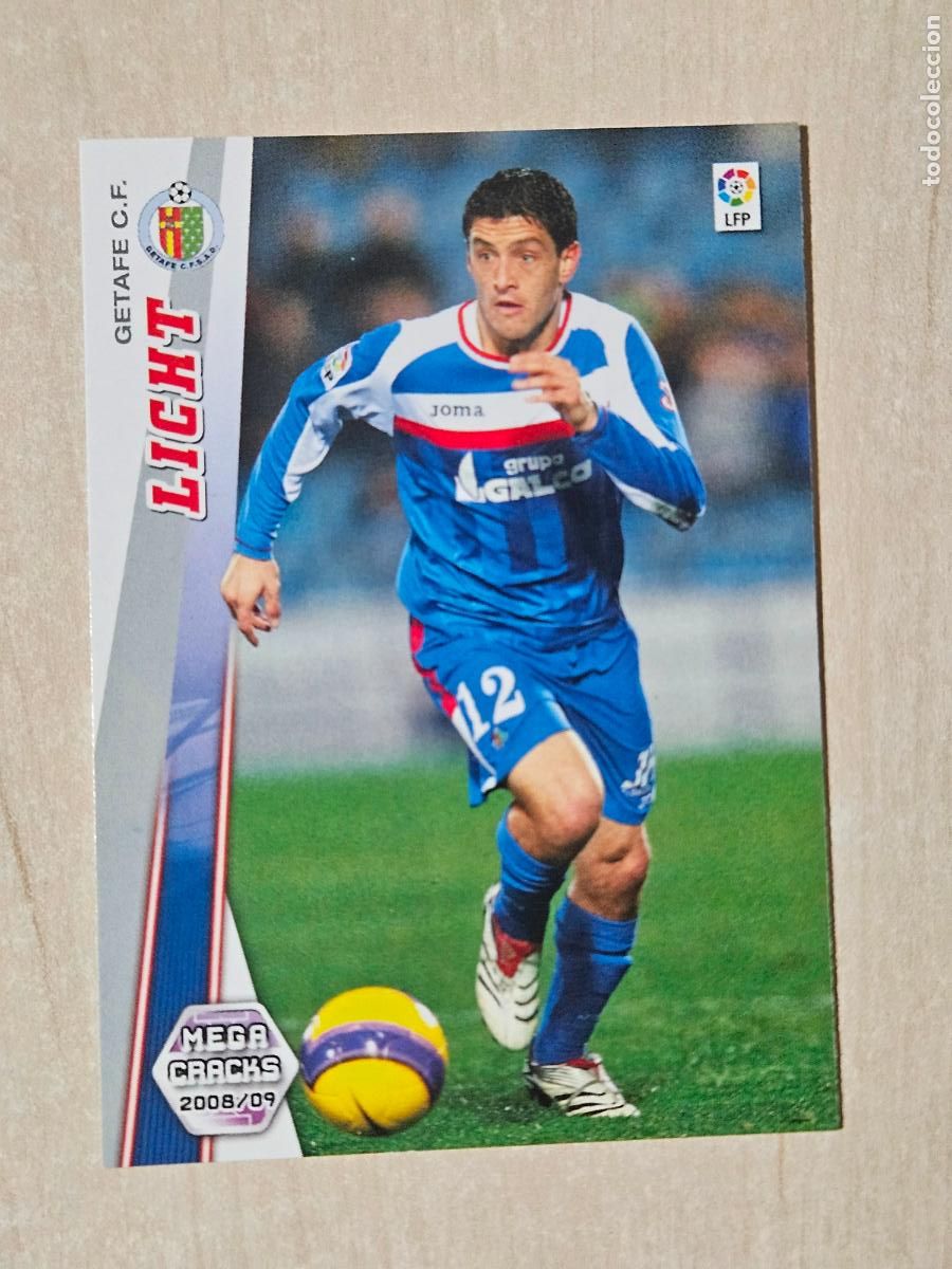 Fu&szlig;ball-Sticker: CROMO N&ordm; 135 LICHT - MEGACRACKS 2008 09 - GETAFE