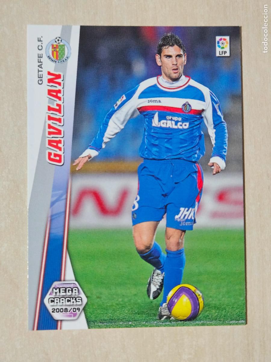 Football Stickers: CROMO N&ordm; 140 GAVILAN - MEGACRACKS 2008 09 - GETAFE