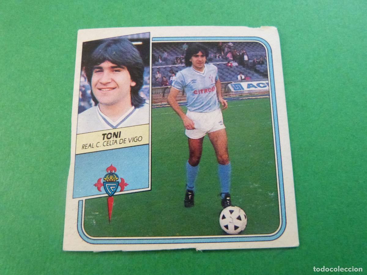 Football Stickers: CROMO FUTBOL TONI CELTA DE VIGO DESPEGADO LIGA ESTE 89-90