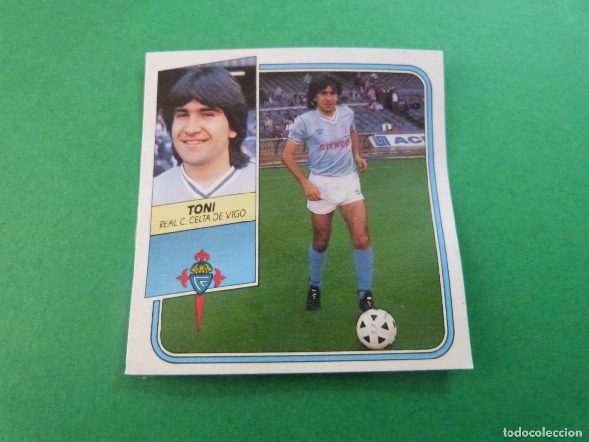 Football Stickers: CROMO FUTBOL TONI CELTA DE VIGO DESPEGADO LIGA ESTE 89-90