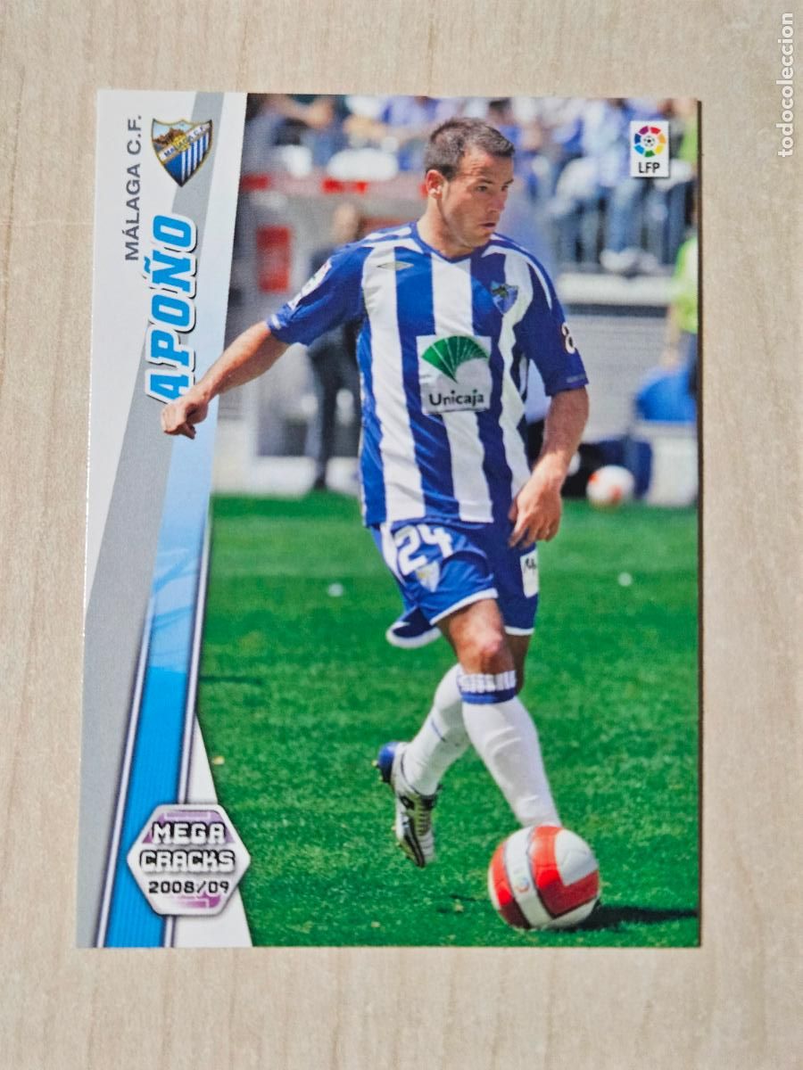 Cartes &agrave; collectionner de Football: CROMO N&ordm; 173 APO&Ntilde;O - MEGACRACKS 2008 09 - MALAGA