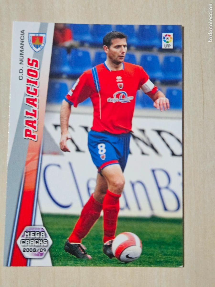 Cartes &agrave; collectionner de Football: CROMO N&ordm; 202 PALACIOS - MEGACRACKS 2008 09 - NUMANCIA