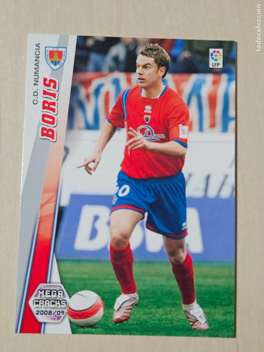 Cartes &agrave; collectionner de Football: CROMO N&ordm; 203 BORIS - MEGACRACKS 2008 09 - NUMANCIA