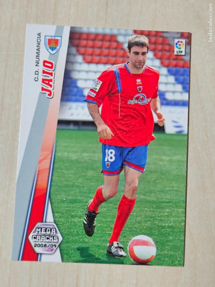 Cartes &agrave; collectionner de Football: CROMO N&ordm; 204 JAIO - MEGACRACKS 2008 09 - NUMANCIA
