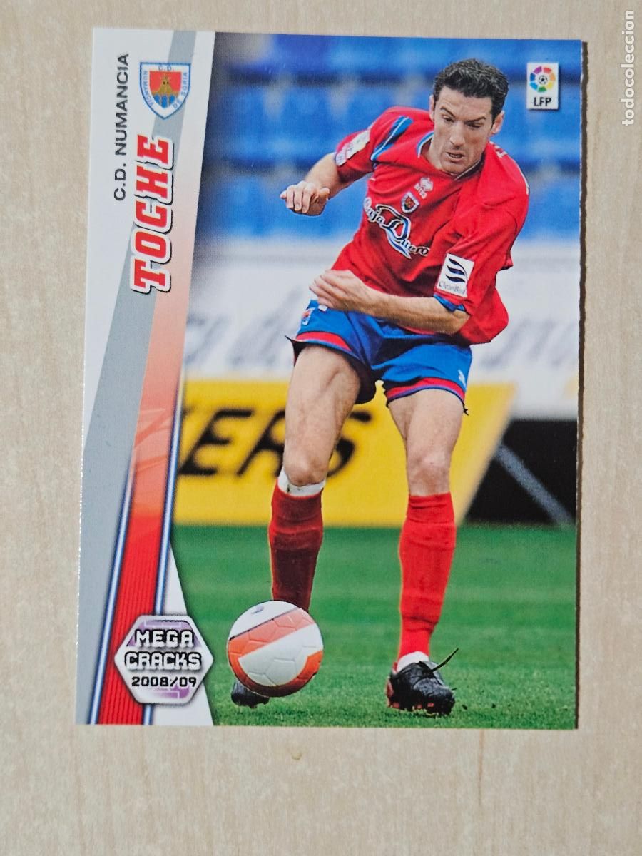 Cromos de Futebol: CROMO N&ordm; 215 TOCHE - MEGACRACKS 2008 09 - NUMANCIA