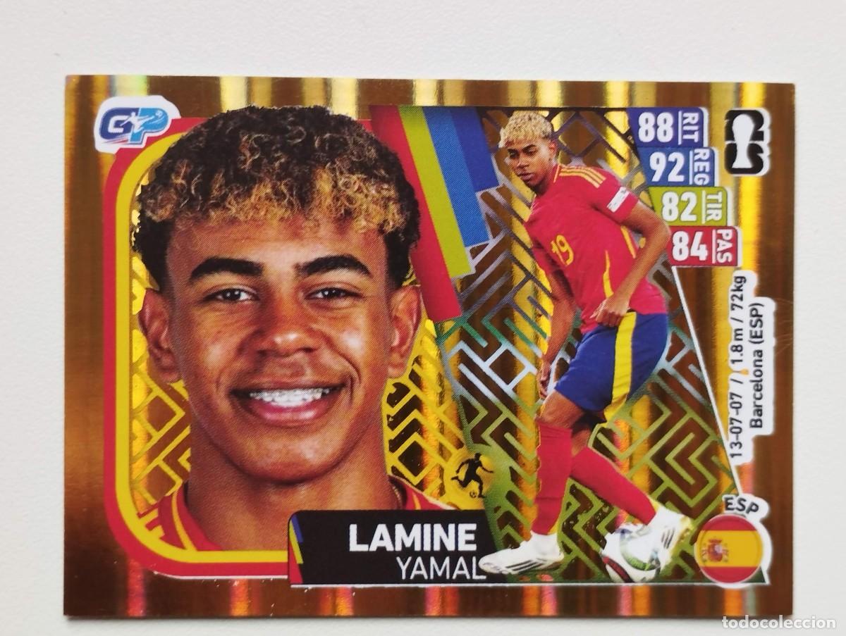 Football Stickers: CROMO STICKER EDICION GP WORLD CUP 2026 ROOKIE LAMINE YAMAL 386 ESPA&Ntilde;A