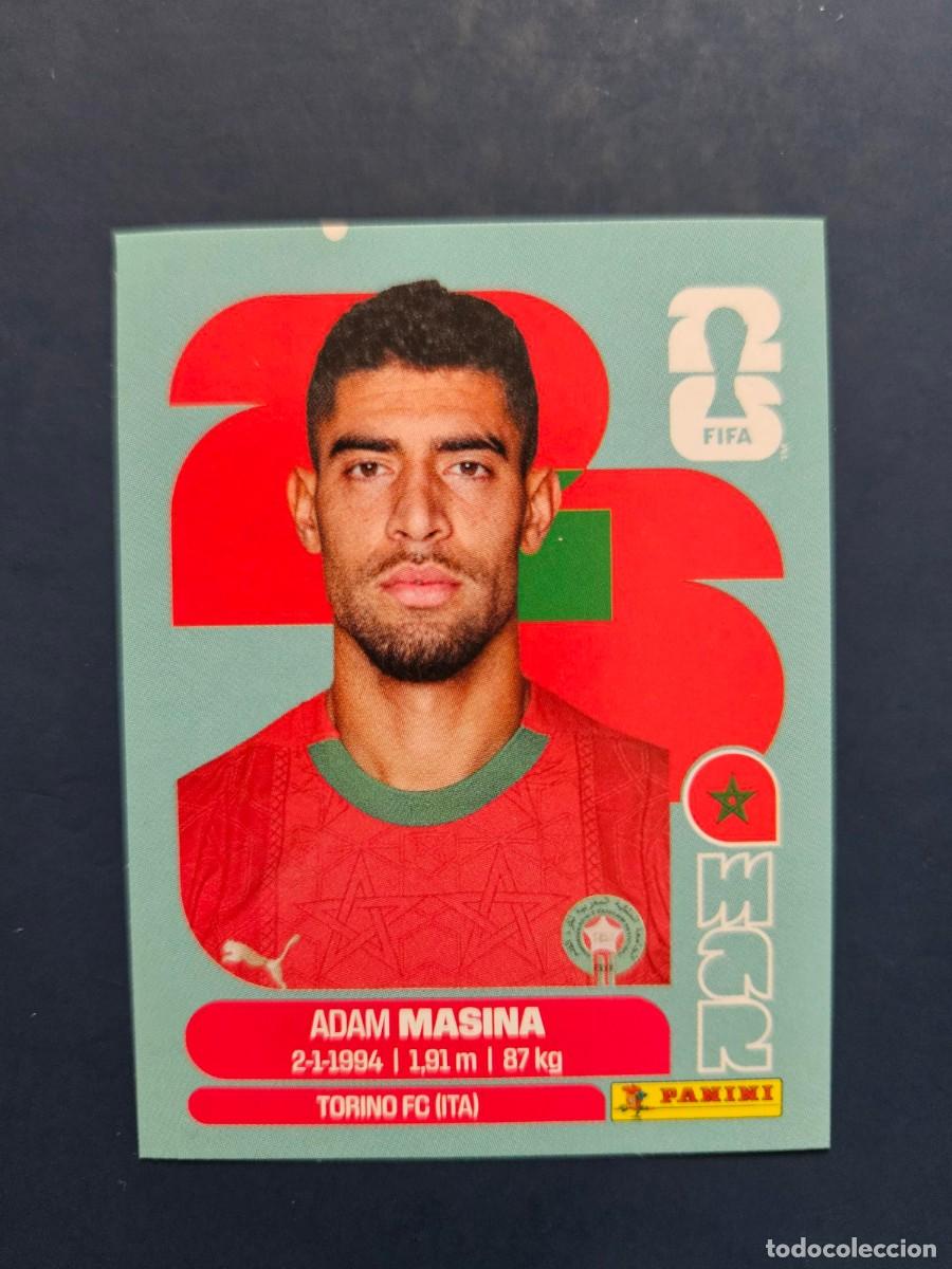 Figurine di Calcio: MAR 9 ADAM MASINA MARRUECOS FIFA WORLD CUP MUNDIAL 26 2026 SIN PEGAR NUNCA PEGADO