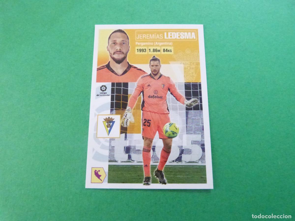 Fu&szlig;ball-Sticker: CROMO FUTBOL LEDESMA CADIZ C.F. COLOCA SIN PEGAR N&ordm; 2 BIS LIGA ESTE 2020-2021/20-21/21-22 PANINI
