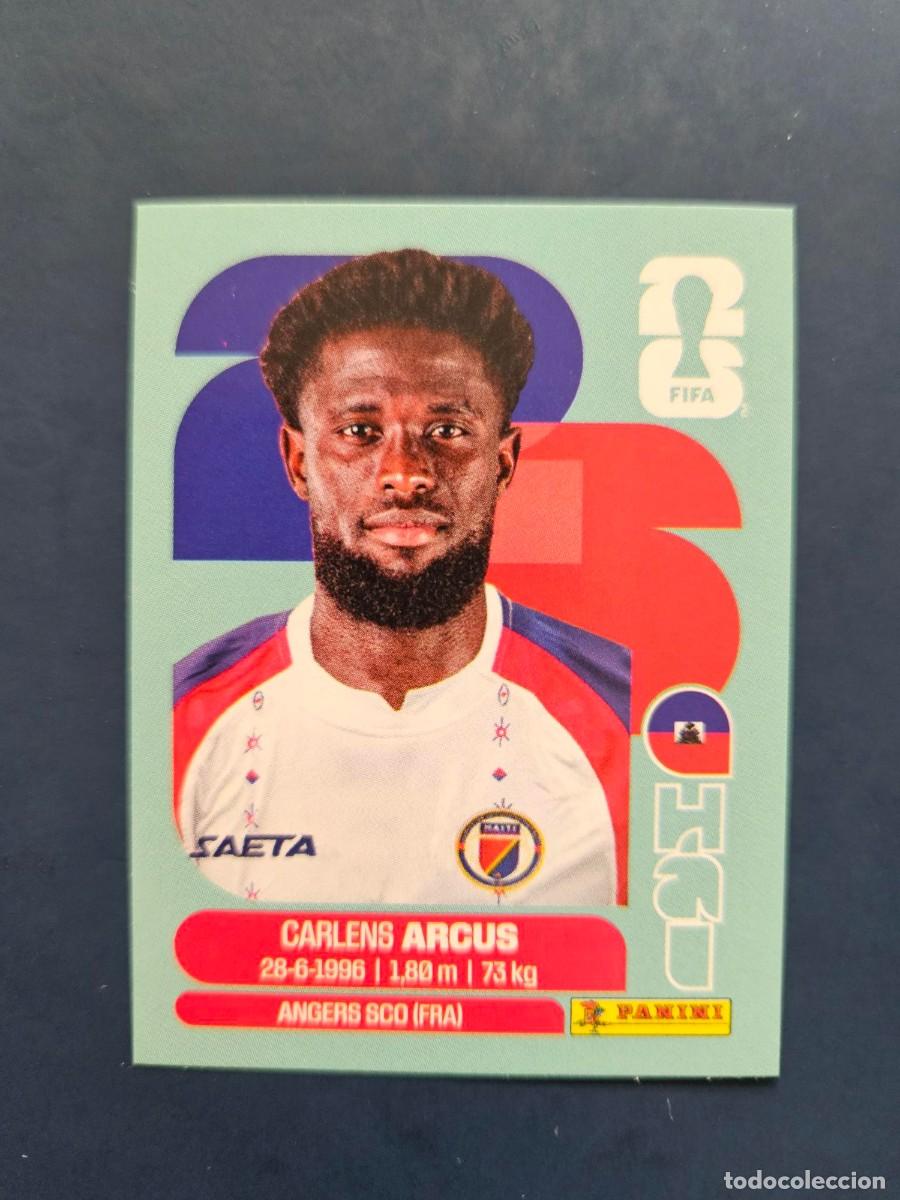 Fu&szlig;ball-Sticker: HAI 3 CARLENS ARCUS HAITI FIFA WORLD CUP MUNDIAL 26 2026 SIN PEGAR NUNCA PEGADO