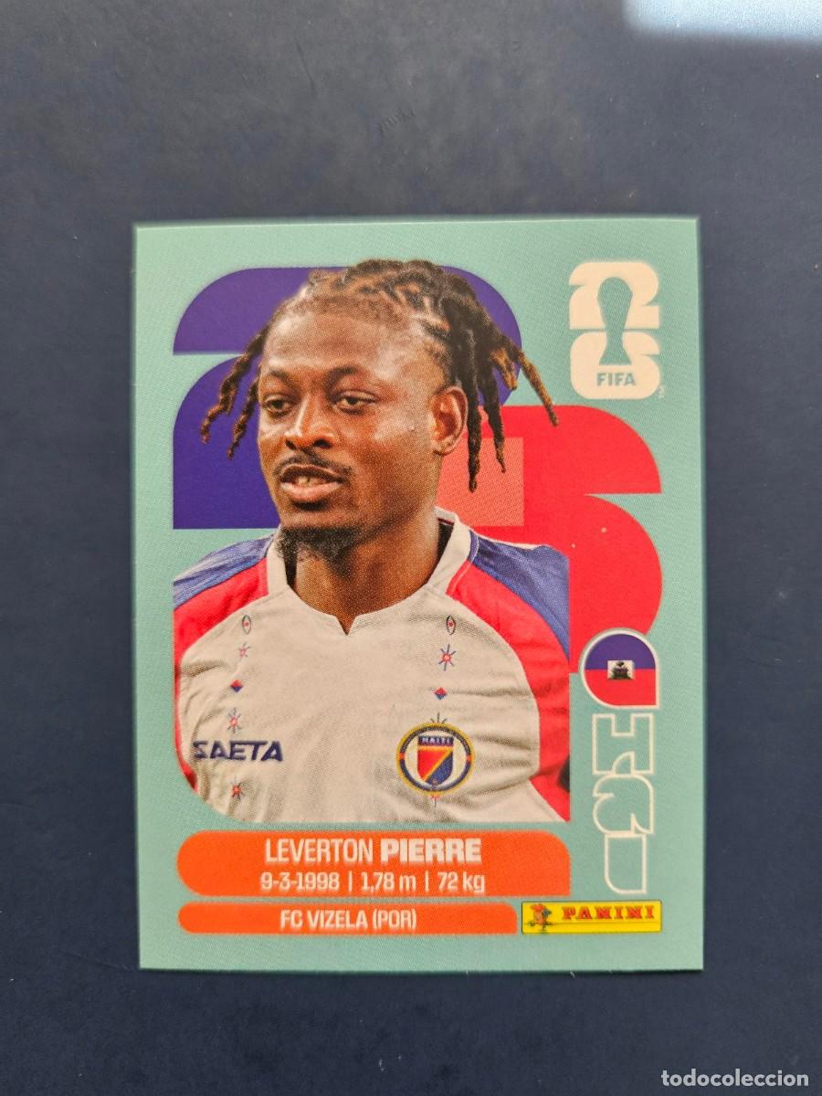 Figurine di Calcio: HAI 10 LEVERTON PIERRE HAITI FIFA WORLD CUP MUNDIAL 26 2026 SIN PEGAR NUNCA PEGADO