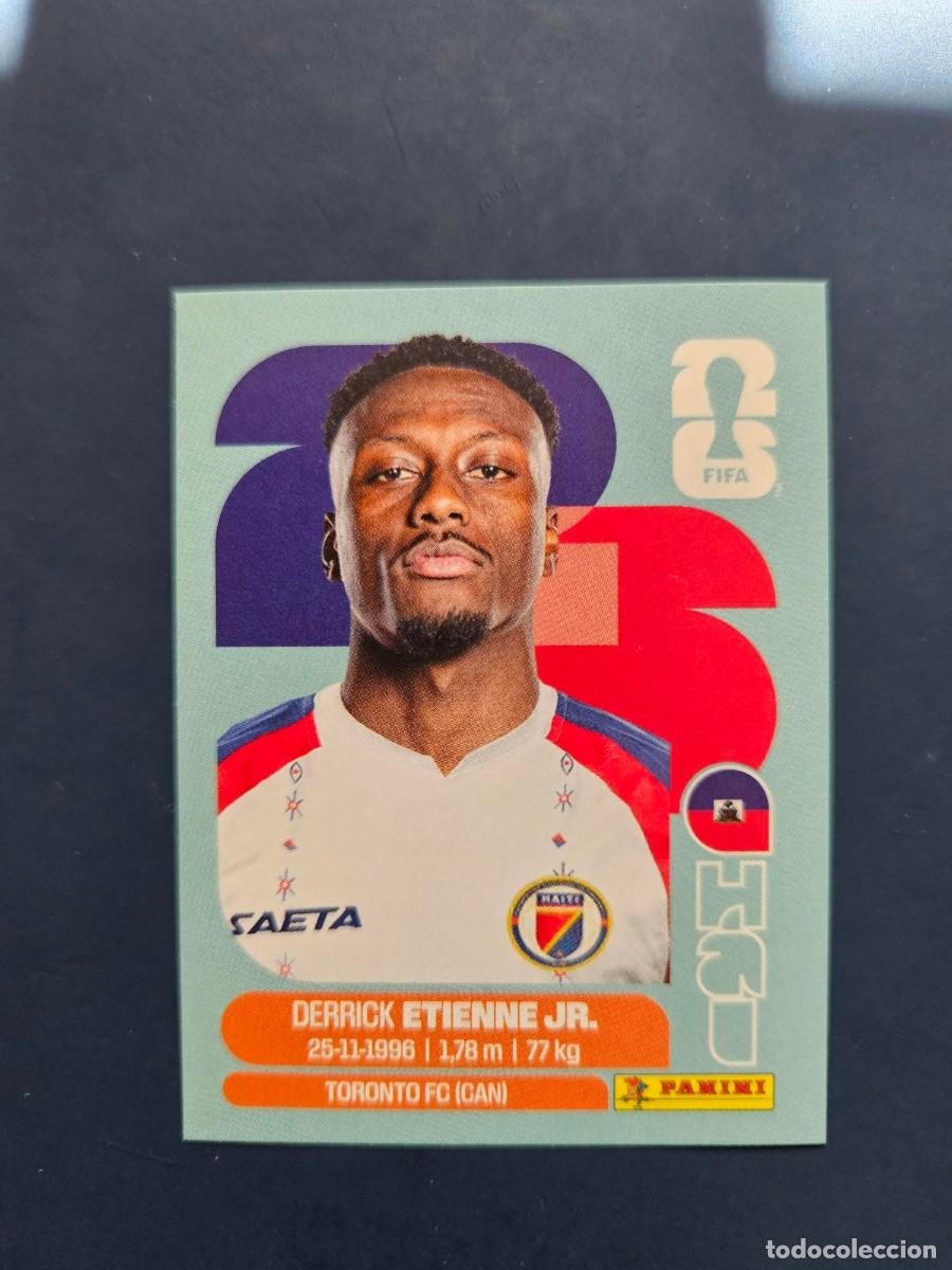 Cromos de Futebol: HAI 15 DERRICK ETIENNE JR HAITI FIFA WORLD CUP MUNDIAL 26 2026 SIN PEGAR NUNCA PEGADO