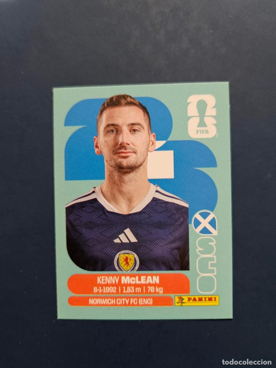 Fu&szlig;ball-Sticker: SCO 16 KENNY MCLEAN ESCOCIA FIFA WORLD CUP MUNDIAL 26 2026 SIN PEGAR NUNCA PEGADO
