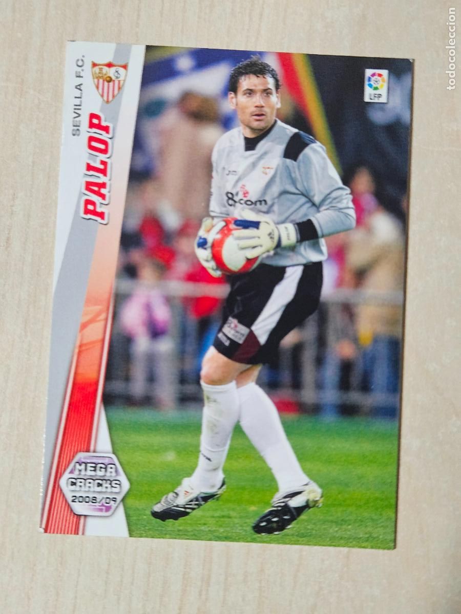 Fu&szlig;ball-Sticker: CROMO N&ordm; 272 PALOP - MEGACRACKS 2008 09 - SEVILLA
