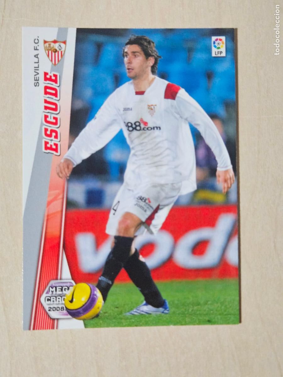 Fu&szlig;ball-Sticker: CROMO N&ordm; 274 ESCUDE - MEGACRACKS 2008 09 - SEVILLA