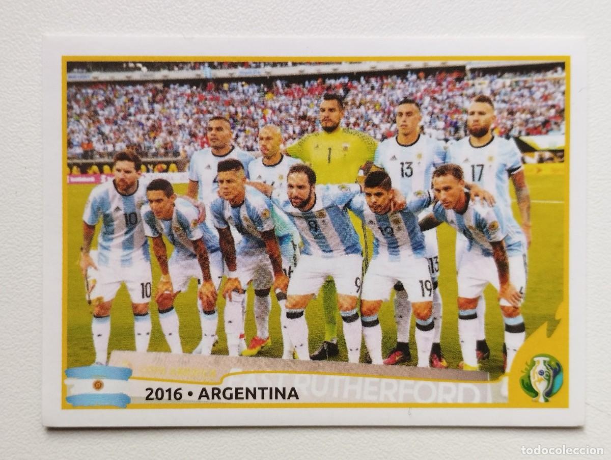 Cromos de Futebol: CROMO STICKER 394 PLANTILLA ARGENTINA MESSI COPA AM&Eacute;RICA BRASIL 2019 - EDICION PANINI BRASIL