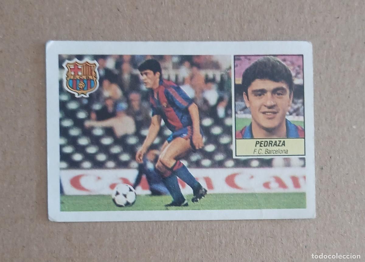 Cartes &agrave; collectionner de Football: &Uacute;LTIMO FICHAJE n&ordm; 26 PEDRAZA BARCELONA EDICIONES ESTE LIGA 84-85. Nuevo y sin pegar.