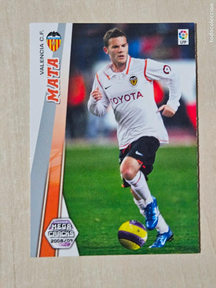 Cartes &agrave; collectionner de Football: CROMO N&ordm; 321 MATA - MEGACRACKS 2008 09 - VALENCIA