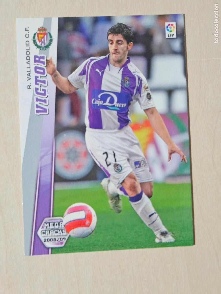 Cartes &agrave; collectionner de Football: CROMO N&ordm; 342 VICTOR - MEGACRACKS 2008 09 - REAL VALLADOLID