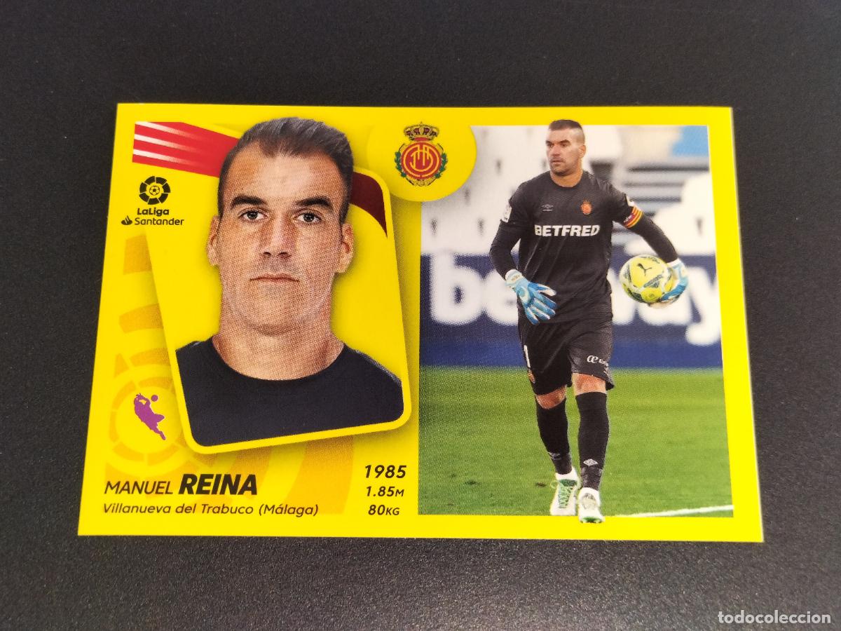 Fu&szlig;ball-Sticker: N&ordm; 5 MANUEL REINA MALLORCA CROMOS LALIGA SANTANDER ESTE LIGA FUTBOL 2021 2022 21 22 PANINI