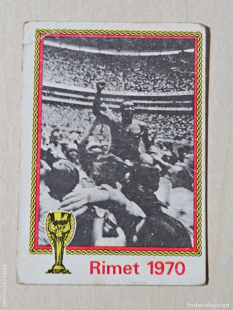 Fu&szlig;ball-Sticker: N&ordm; 50 - PELE 1970 - CROMO - VULCANO / PANINI - WORLD CUP MUNCHEN 74 MUNICH 74 - SIN PEGAR
