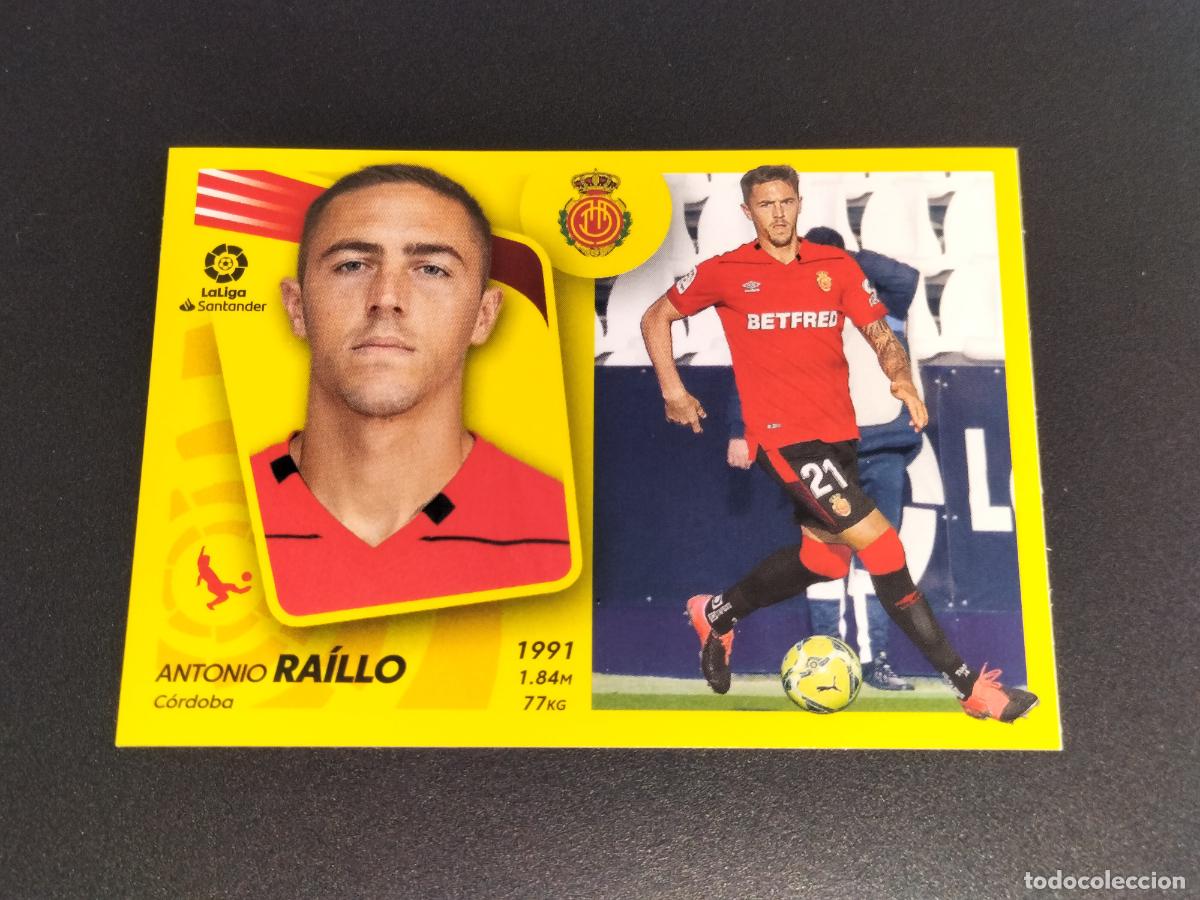 Fu&szlig;ball-Sticker: N&ordm; 9 ANTONIO RAILLO MALLORCA CROMOS LALIGA SANTANDER ESTE LIGA FUTBOL 2021 2022 21 22 PANINI
