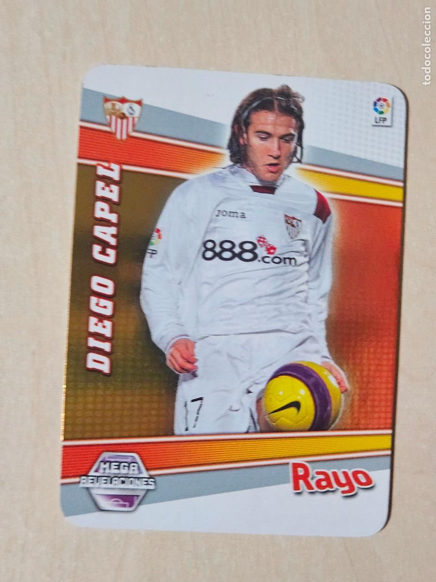 Cartes &agrave; collectionner de Football: CROMO N&ordm; 404 DIEGO CAPEL - MEGACRACKS 2008 09 - MEGA REVELACIONES