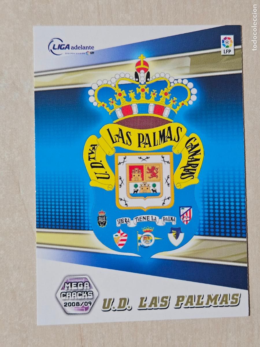 Cartes &agrave; collectionner de Football: CROMO N&ordm; 413 LAS PALMAS - MEGACRACKS 2008 09 - ESCUDO