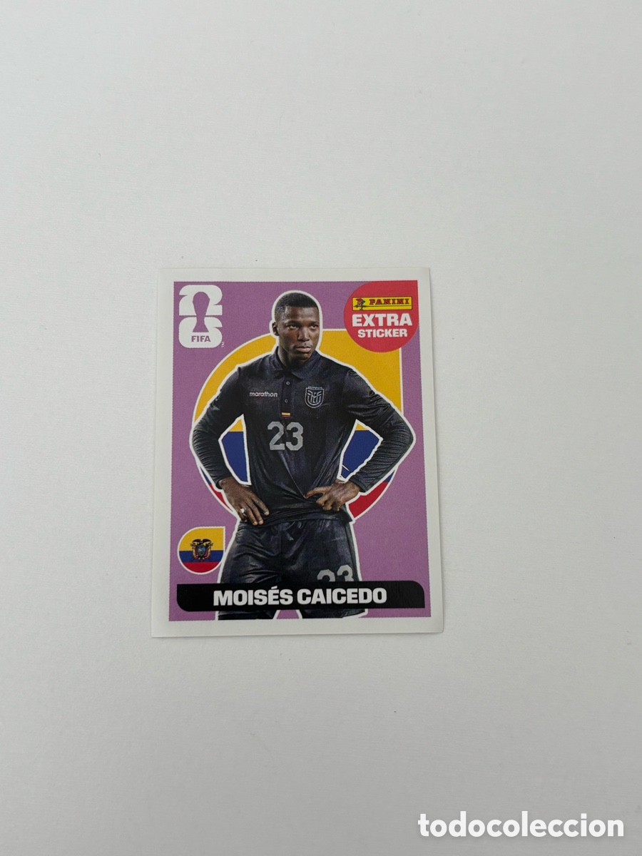 Football Stickers: CAICEDO ECUADOR EXTRA STICKER MUNDIAL 2026