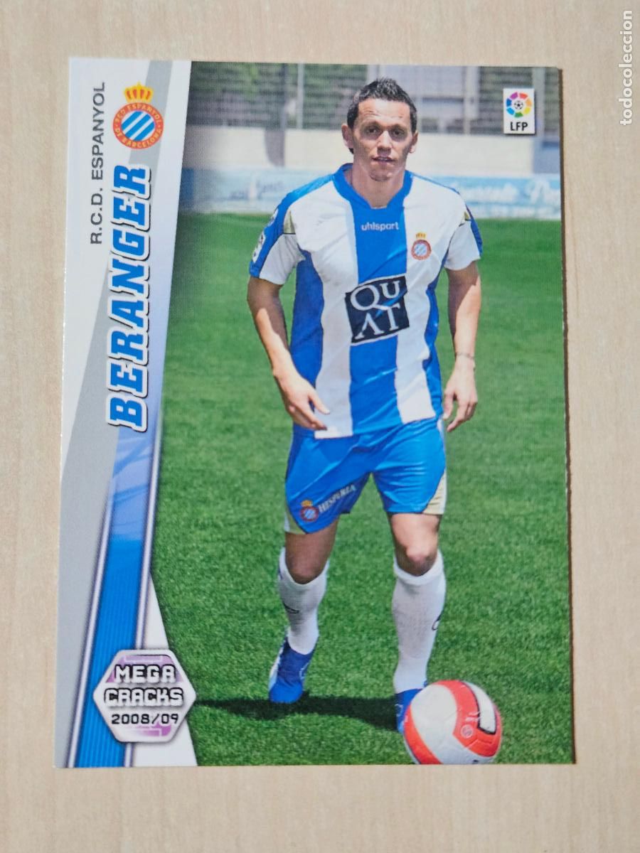 Fu&szlig;ball-Sticker: CROMO N&ordm; 441 BERANGER - MEGACRACKS 2008 09 - NUEVO FICHAJE