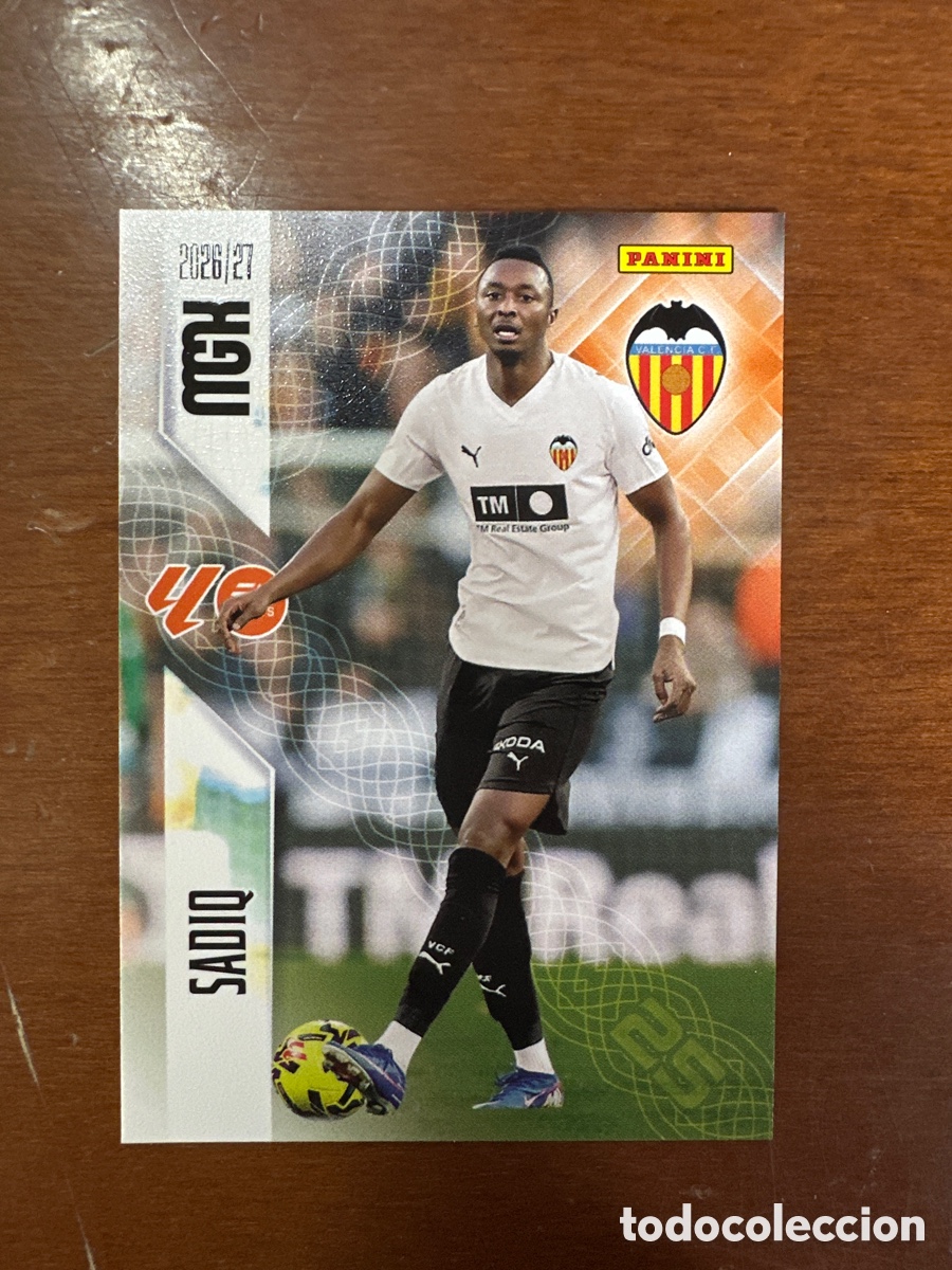 Fu&szlig;ball-Sticker: 360 SADIQ VALENCIA MEGACRACKS 2026 2027 (MGK 26 27)