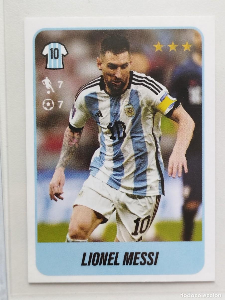 Figurine di Calcio: CROMO STICKER PANINI FUTBOL ARGENTINO 2023 LIONEL MESSI 508 - AFA ARGENTINA